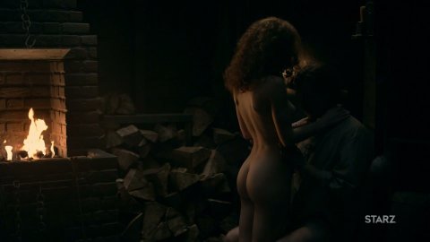 Sophie Skelton - Nude & Naked Sex Porn Videos in Outlander s04e08 (2018)