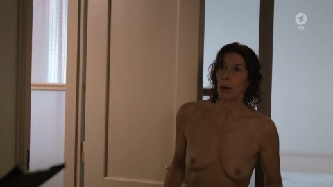 Adele Neuhauser - Nude & Naked Sex Porn Videos in Scene of the Crime e1136 (2019)