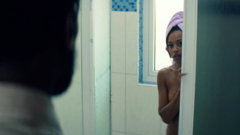 Melanie Liburd - Nude & Naked Sex Porn Videos in Double Play (2017)