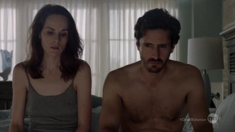 Michelle Dockery - Nude & Naked Sex Porn Videos in Good Behavior s02e02 (2017)