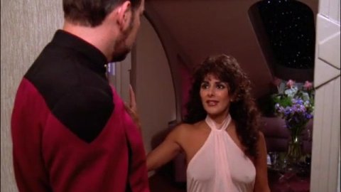 Marina Sirtis - Nude & Naked Sex Porn Videos in Star Trek: The Next Generation s06e03 (1992)